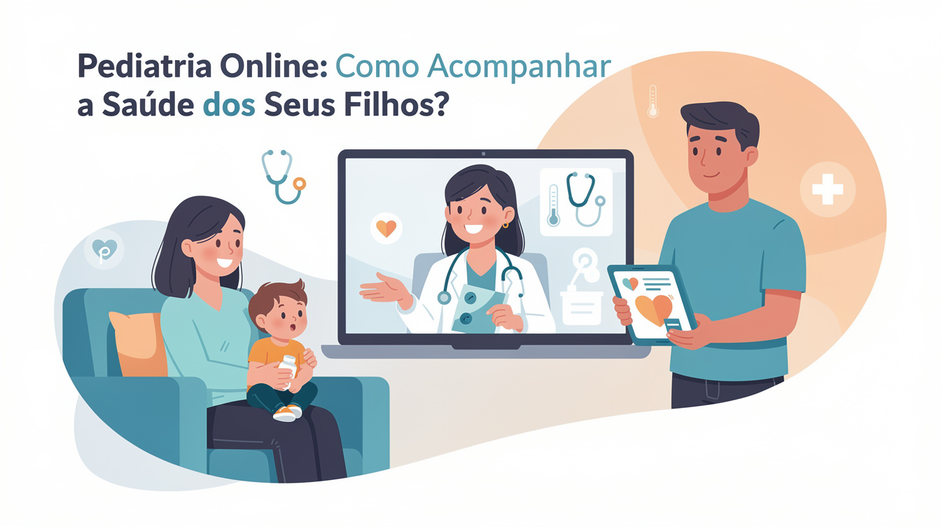 Pediatria Online: Como Acompanhar a Saúde dos Seus Filhos?